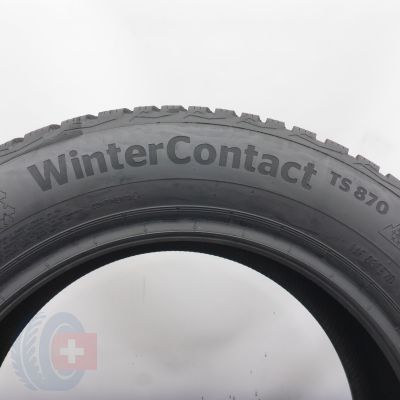 5.  205 60 16 2x CONTINENTAL 205/60 R16  96H XL WinterContact TS 870 Winterreifen 2025 8,8mm