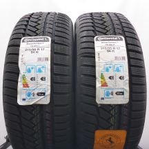 5. 215 55 17 4x CONTINENTAL 215/55 R17 94H WinterContact TS 850 P Winterreifen 2020 Ungebraucht  
