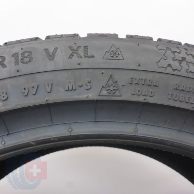 4. 245 40 18 2x CONTINENTAL 245/40 R18 97V WinterContact TS 870 P Winterreifen 2022 VOLL WIE NEU 