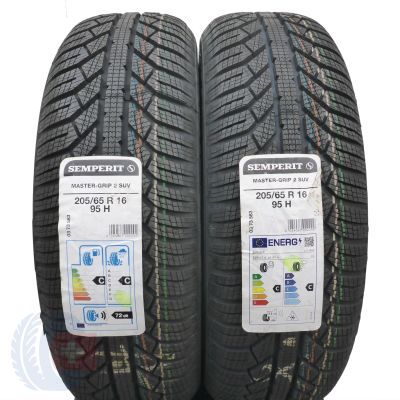 3. 4 x SEMPERIT 205/65 R16 95H Master-Grip 2 SUV Winterreifen 2020, 2021 WIE NEU VOLL