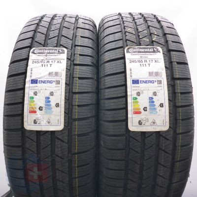 6. 245 65 17 4x CONTINENTAL 245/65 R17 111T XL ContiCrossContact Winter Winterreifen 2023 VOLL