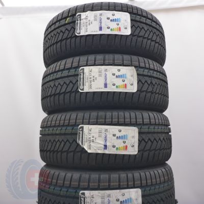 205 40 17 4x CONTINENTAL 205/40 R17 84H XL WinterContact TS 850 P Winterreifen 2023 VOLL WIE NEU  