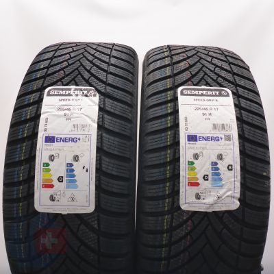 4. 225 45 17 4x SEMPERIT 225/45 R17 91H Speed-Grip 5 Winterreifen 2025 WIE NEU