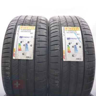  255 35 19 2x PIRELLI 255/35 R19 96Y XL P Zero Sommerreifen 2023 VOLL WIE NEU 