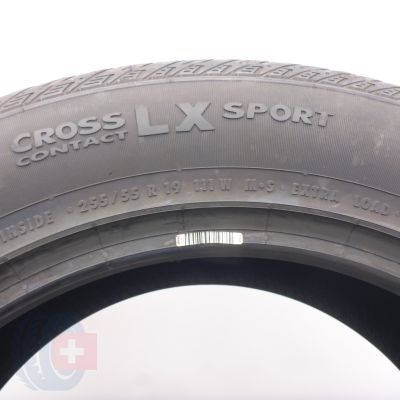 5. 255 55 19 2x CONTINENTAL 255/55 R19 111W XL CrossContact LX Sport Seal J LR Sommerreifen M+S 2021 WIE NEU VOLL