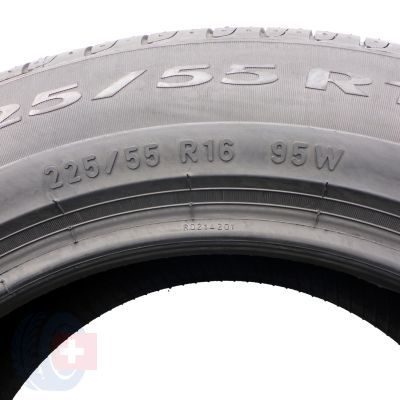 8. 225 55 16 4x PIRELLI 225/55 R16 95W Cinturato P7 RUN FLAT BMW Sommerreifen 2018 VOLL WIE NEU