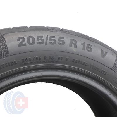 5. 2 x CONTINENTAL 205/55 R16 91V ContiPremiumContact 5 Sommerreifen 2017  6.5 ;  6.8mm