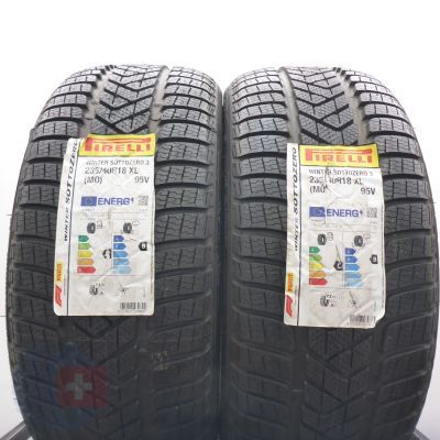 235 40 18 2x PIRELLI 95V 235/40 R18 Winter Sottozero 3 M0 Winterreifen 2021 Ungebraucht   