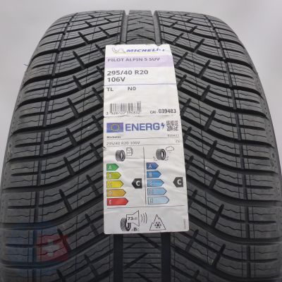 295 40 20 1x MICHELIN 295/40 R20 106V XL Pilot Alpin 5 SUV N0 Winterreifen 2024  VOLL WIE NEU 