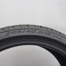 5.  205 40 18 2x PIRELLI  205/40 R18 86W XL P Zero  BMW RFT Sommerreifen  2024 6mm