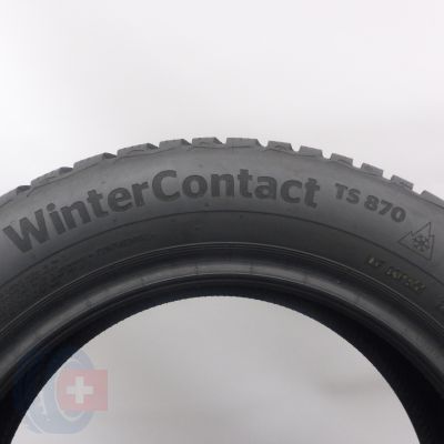 7. 185 60 15 2x CONTINENTAL 185/60 R15 88T XL WinterContact TS870 Winterreifen 2022 WIE NEU 7,2mm