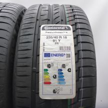 2. 235 40 18 2x CONTINENTAL 235/40 R18 91Y PremiumContact 6 Sommerreifen 2022 Ungebraucht    