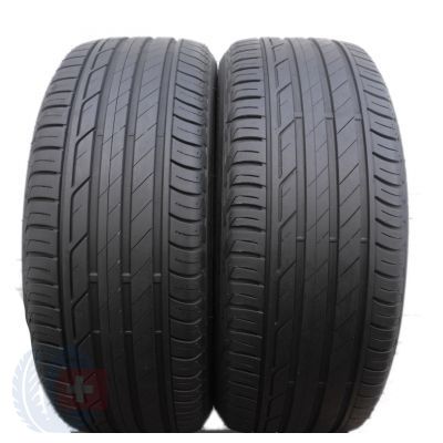 4. 4 x BRIDGESTONE 215/50 R18 92H  Turanza T001 Sommerreifen DOT20  6-7mm