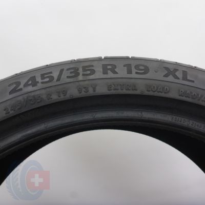 5. 245 35 19 2x CONTINENTAL 245/35 R19 93Y SportContact 6 Sommerreifen 2023 VOLL WIE NEU  