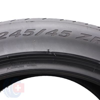 5. 1 x PIRELLI 245/45 ZR19 98Y MGT P Zero Sommerreifen 2022 6,8mm