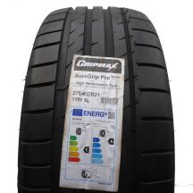 275 45 21 1x GRIPMAX 275/45 R21 110Y XL  SureGrip  Pro Sport Sommerreifen 2022 VOLL WIE NEU 