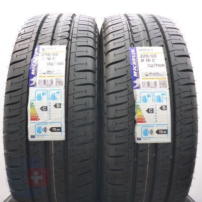 225 65 16C 2x MICHELIN 225/65 R16C 112/110T Agilis+ Sommerreifen 2019  Ungebraucht  
