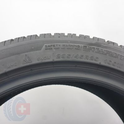 7. 235 45 20 4x BRIDGESTONE 235/45 R20 100W XL Blizzak 6 Winterreifen 2025 7,2-7mm 