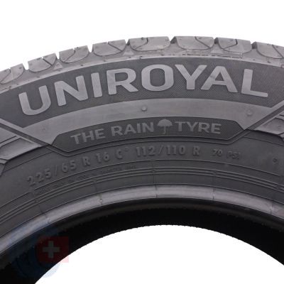 6. 225 65 16C 4x UNIROYAL 225/65 R16C 112/110R RainMax 3 Sommerreifen 2019 VOLL Wie Neu