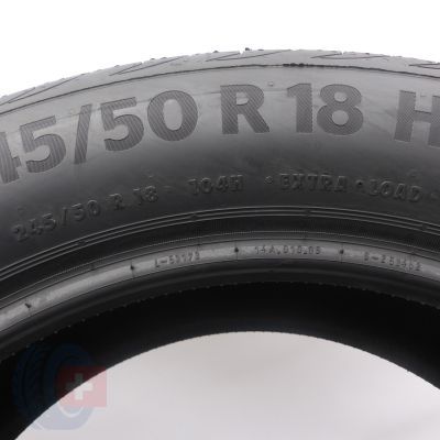 4. 245 50 18 2x CONTINENTAL 245/50 R18 104H XL PremiumContact 6 M0-V Sommerreifen 2021 WIE NEU 7,2mm