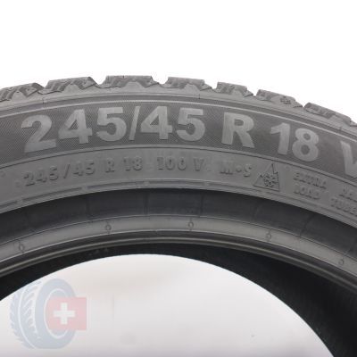 6.  245 45 18 4x SEMPERIT 245/45 R18 100V XL Speed-Grip 5 Winterreifen 2024/25 8,2-8mm WIE NEU 