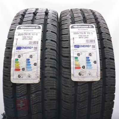 5. 205 70 15C 4x BARUM 205/70 R15C 106/104R SnoVanis 3 Winterreifen 2022 Ungebraucht  