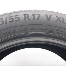 6. 215 55 17 2x CONTINENTAL 215/55 R17 98V XL WinterContact TS 870 P Winterreifen 2022/25 8,8-7,5mm