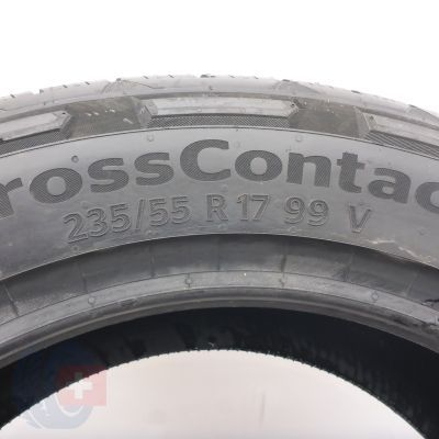 7. 235 55 17 4x CONTINENTAL 235/55 R17  99V CrossContact H/T M+S Sommerreifen 2023  VOLL WIE NEU 