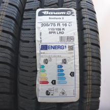 2.  205 75 16C BARUM  205/75 R16C 110/108R SnoVanis 3 Winterreifen 2022 Ungebraucht  