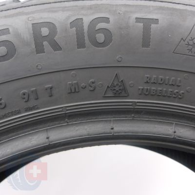 2. 205 55 16 1x CONTINENTAL 205/55 R16 91T WinterContact TS870 Winterreifen 2022 WIE NEU 8,2mm
