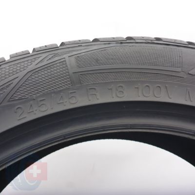 5. 245 45 18 2x VREDESTEIN 245/45 R18 100V XL Wintrac Pro Winterreifen 2022 6,8-7,5mm