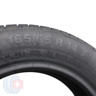 6. 4 x CONTINENTAL 165/65 R14 79T ContiEcoContact 5 Sommerreifen 2015 VOLL
