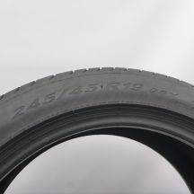 4. 245 45 19 2x PIRELLI 245/45 R19 98Y XL PZero BMW RunFlat Sommerreifen 2018, 2019 5,8mm