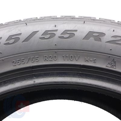 6. 255 55 20 2x PIRELLI 255/55 R20 110V XL Scorpion Winter Winterreifen 2022 6,8-7mm