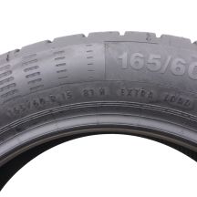 6. 4 x CONTINENTAL 165/60 R15 81H XL ContiEcoContact 5 Sommerreifen 2020 VOLL Like New