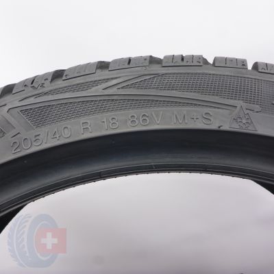 5. 205 40 18 2x VREDESTEIN 205/40 R18 86V XL Wintrac Pro Winterreifen 2022 6,8mm