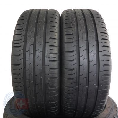 4. 4 x CONTINENTAL 185/55 R15 82H ContiEcoContact 5 Sommerreifen 2014 7mm