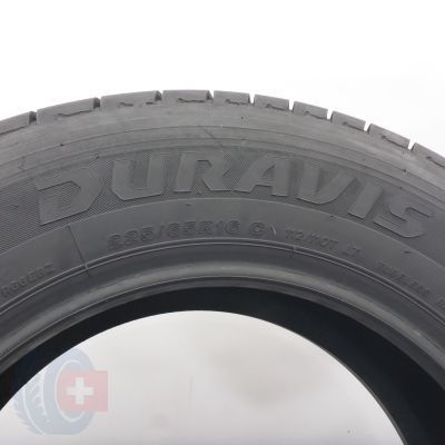 5. 225 65 16C 2x BRIDGESTONE 225/65 R16C 112/110T Duravis R660 eco Sommerreifen 2022 7mm