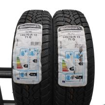 5. 145 70 13 4x CONTINENTAL 145/70 R13 71Q ContiWinterContact TS780 Winterreifen 2018 WIE NEU VOLL