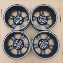 9. 4 x Alufelgen 15 TOYOTA DAIHATSU 4x100 6J ET35 MAK Haly WIE NEU Porte Move Custom
