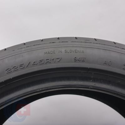 6. 225 45 17 2 x GOODYEAR 225/45 R17 94W XL Eagle Asymetric 6 A0 Sommerreifen 2025 6,3mm