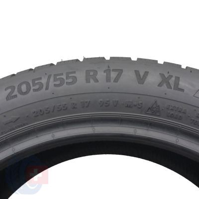 3. 1 x CONTINENTAL 205/55 R17 95V XL WinterContact TS 870P Winterreifen 2021 7,5mm