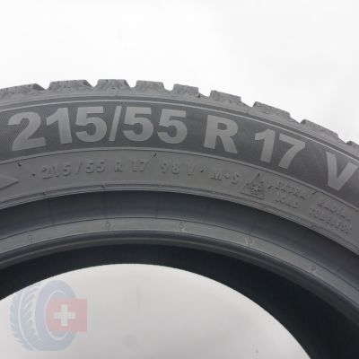 7. 215 55 17 4x SEMPERIT 215/55 R17 98V XL Speed-Grip 5 Winterreifen 2024 8mm WIE NEU