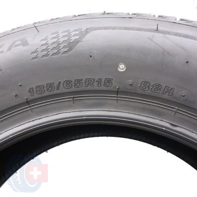 4. 185 65 15 2x BRIDGESTONE 185/65 R15 88H T005 Sommerreifen 2023 WIE NEU VOLL