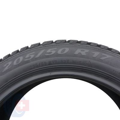 7. 4 x PIRELLI 205/50 R17 93T XL Cinturato Winter Winterreifen 2018 VOLL Wie Neu