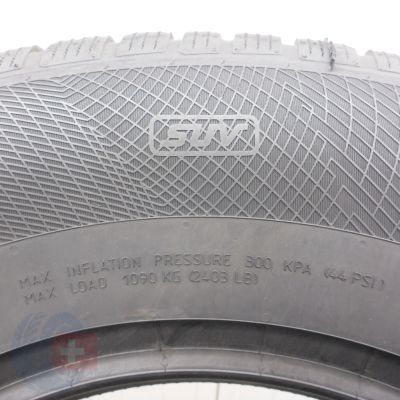9. 255 70 16 2x CONTINENTAL 255/70 R16 111T WinterContact TS850P SUV Winterreifen 2022 WIE NEU VOLL