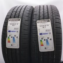 4. 215 55 18 4x CONTINENTAL 215/55 R18 95T EcoContact6 Sommerreifen 2023 VOLL