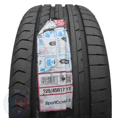 225 45 17 1x FULDA 225/45 R17 91Y SportControl 2 Sommerreifen 2018 VOLL WIE NEU