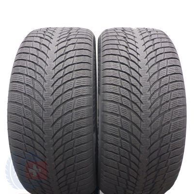 5. 245 45 18 4x NOKIAN 245/45 R18 100V XL WR Snowproof P Winterreifen  6,8-8mm 2023 Wie Neu