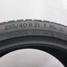 7. 255 40 21 4x CONTINENTAL 255/40 R21 102T XL WinterContact TS 870 P Winterreifen  2024 8,8-8,5mm